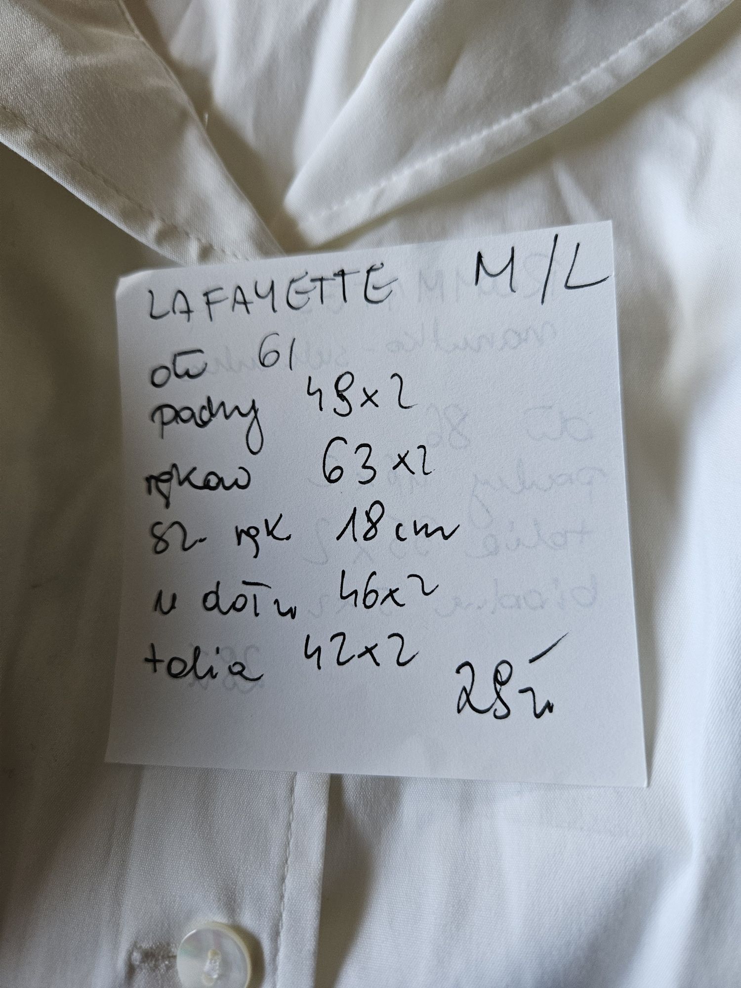 Koszula biała r m l