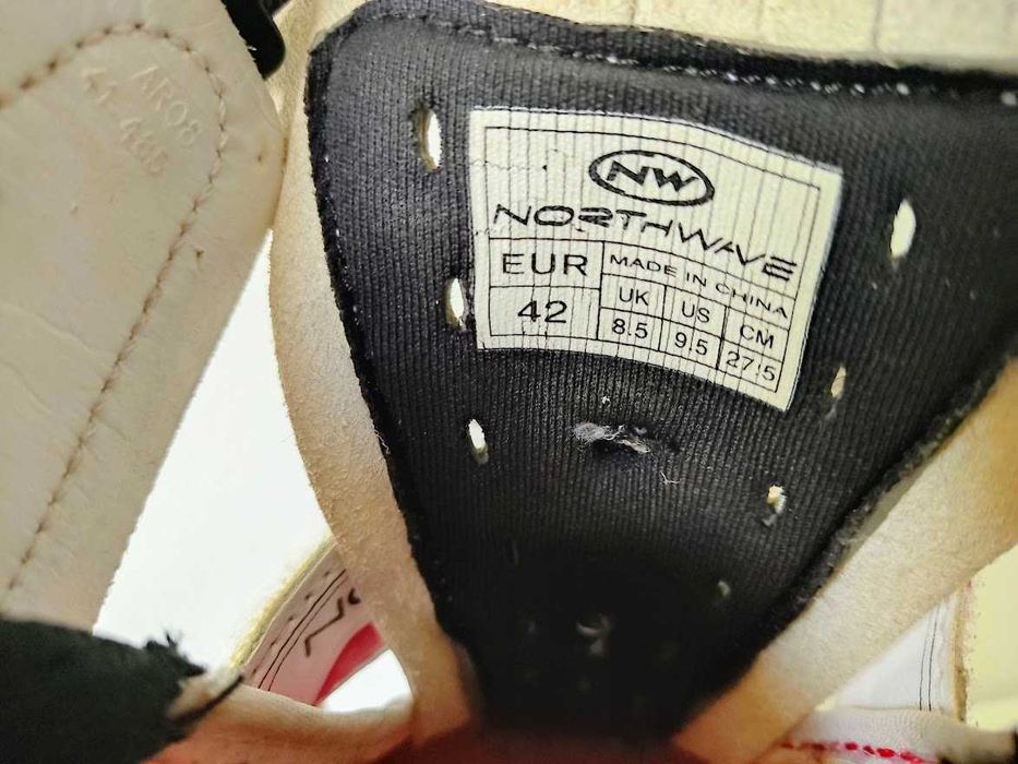 Sapatos ciclismo sola carbono Northwave Aerlite tam. 42