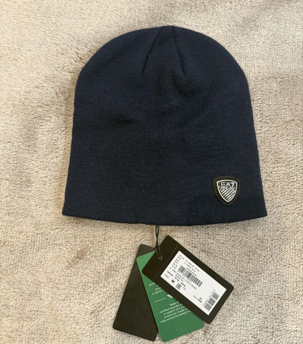 Шапка чоловіча Emporio Armani EA7 Оригінал