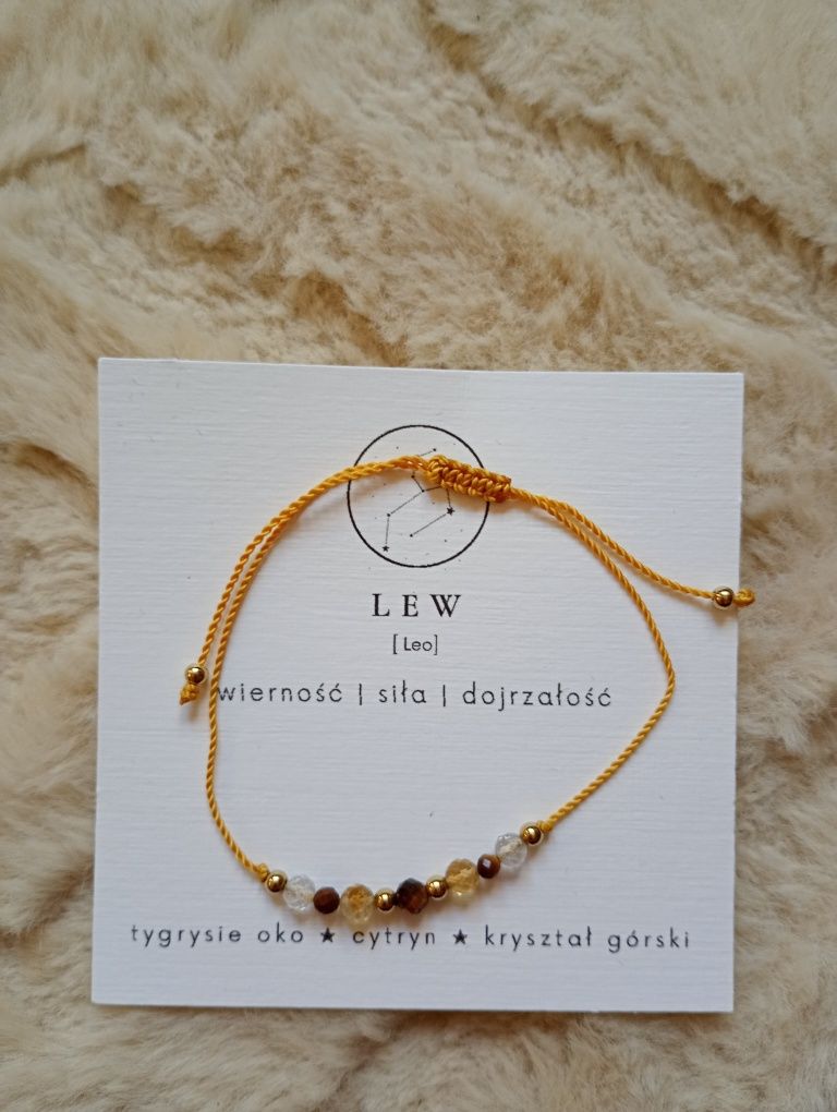 Bransoletka Hannah Store - lew