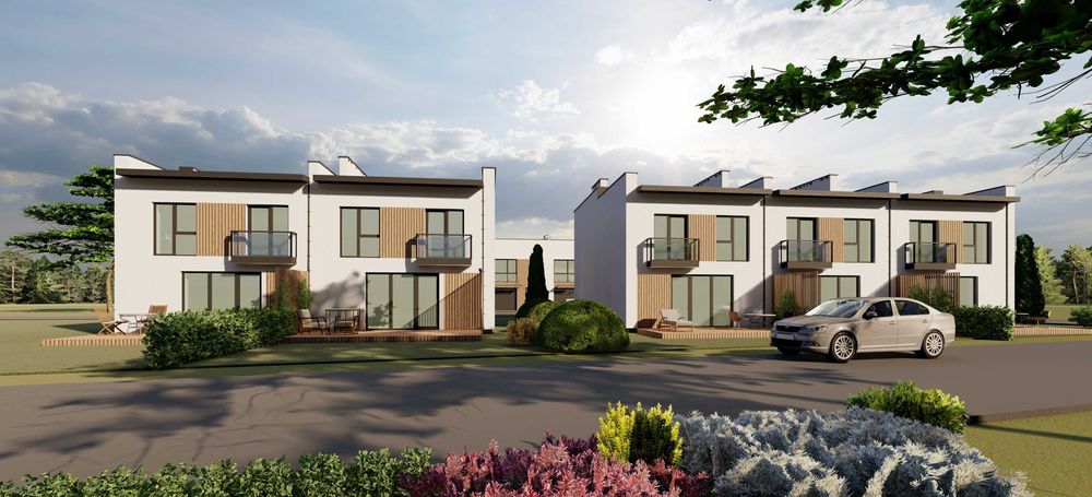 ОЗЕРО/Готовий Будинок (дуплекс) 139 м2/Гараж/Садочок/Розтермінування