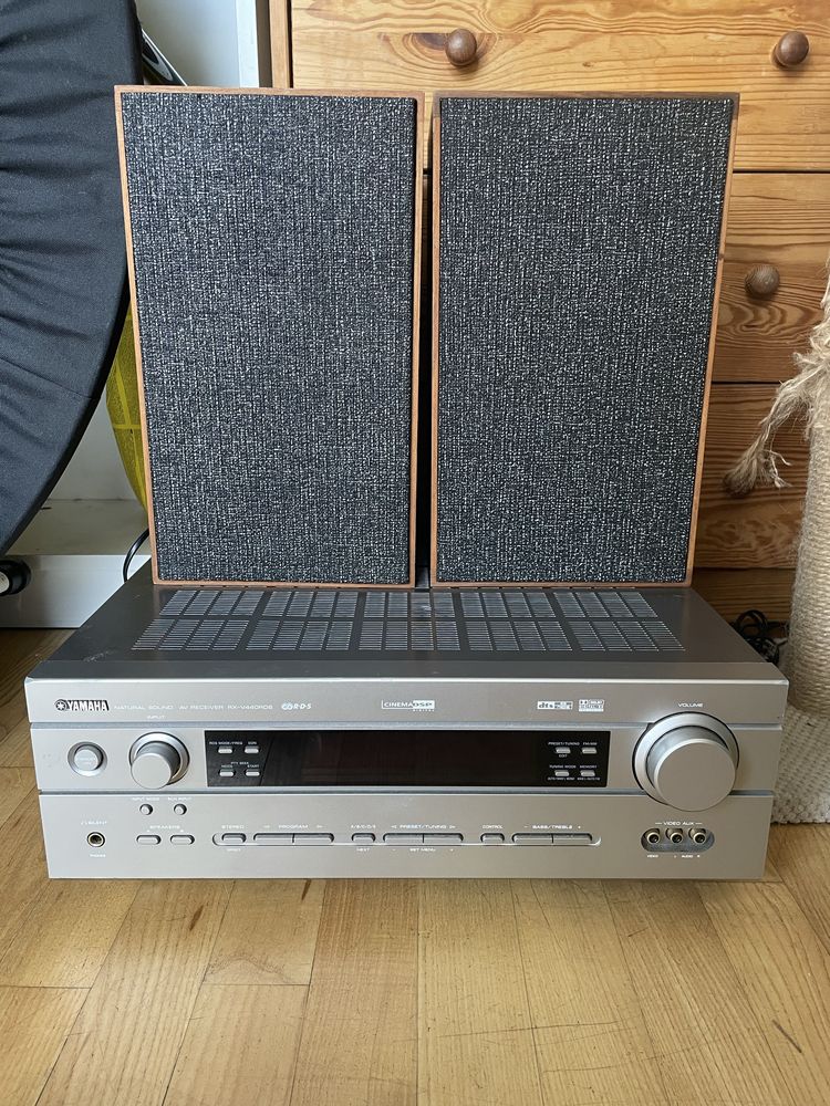 Amplituner Yamaha RX-V440RDS + glosniki Unitra Tonsil ZGZ-10/8 S3