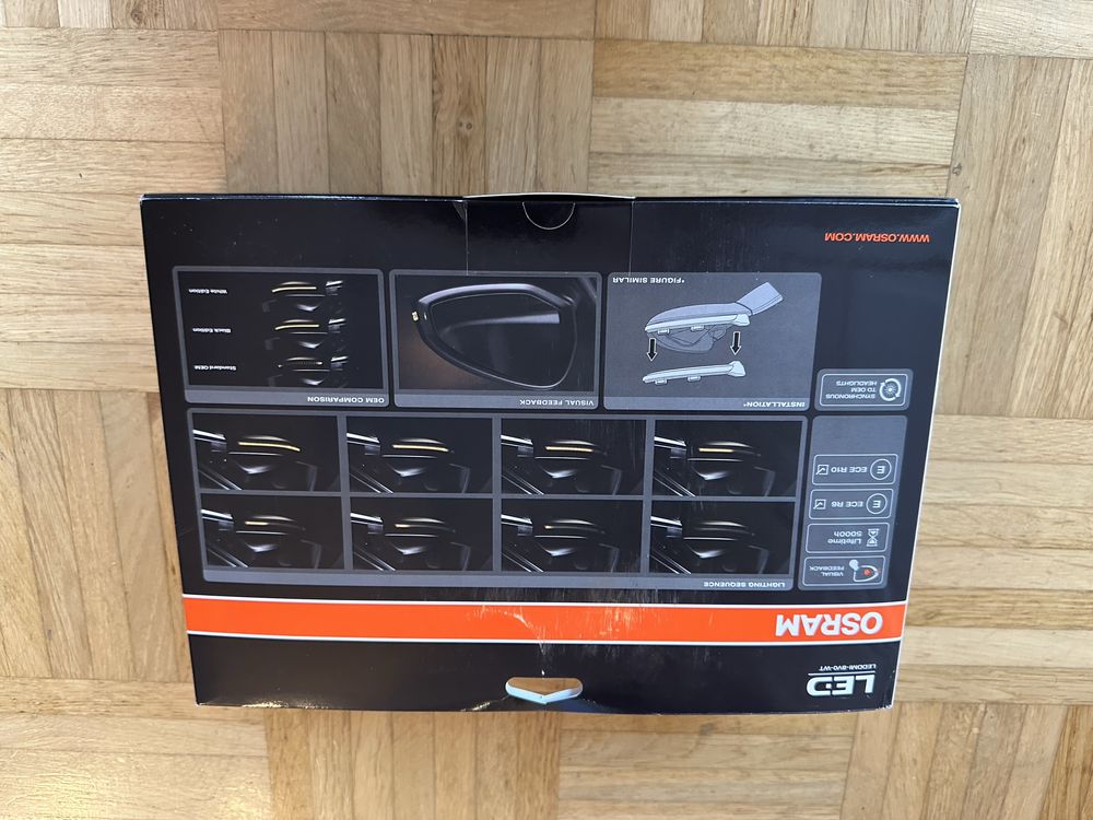 OSRAM Dynamiczne kierunkowskazy LED DO AUDI A3