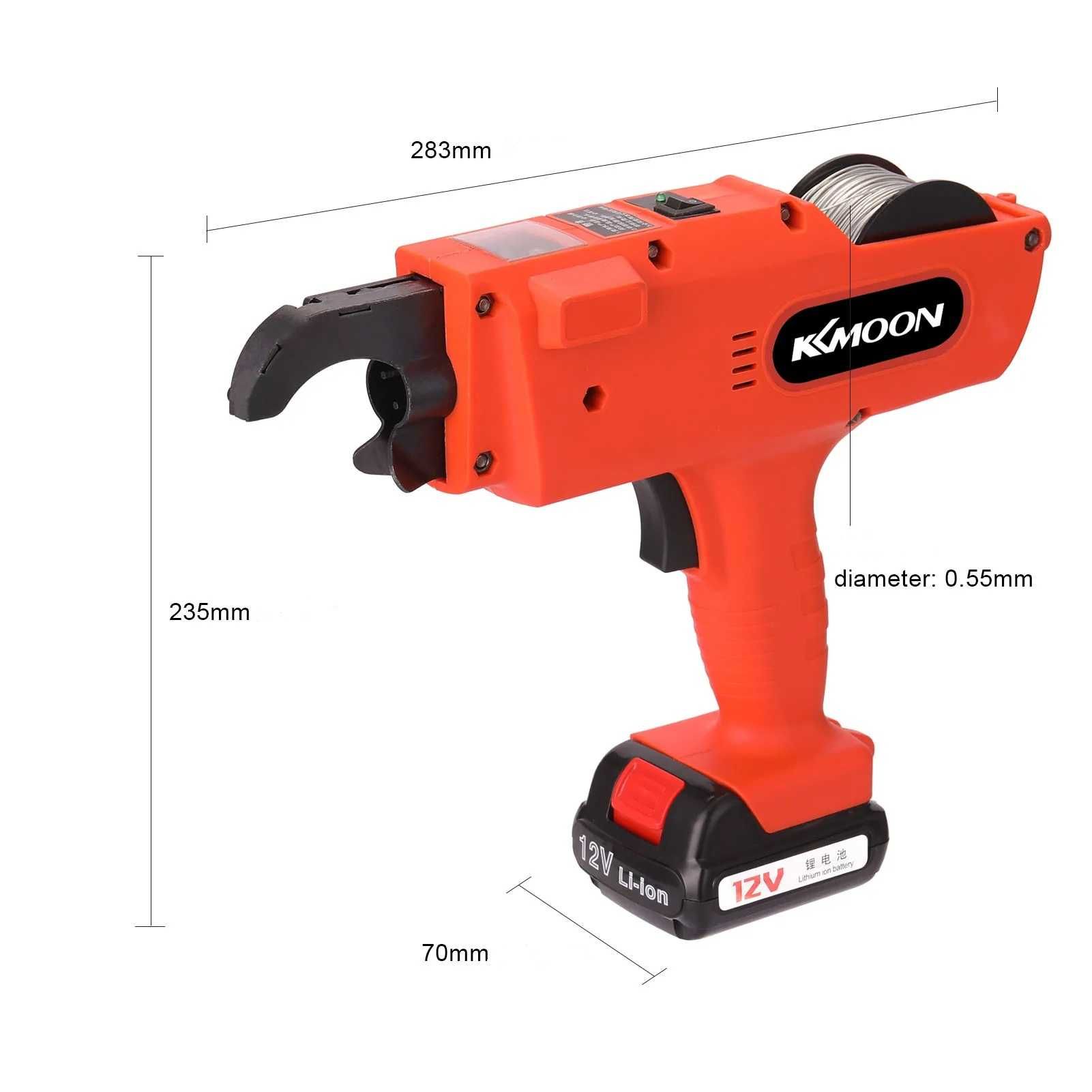 Máquina Atar / Amarrar Ferro Automática, 2 baterias 12V