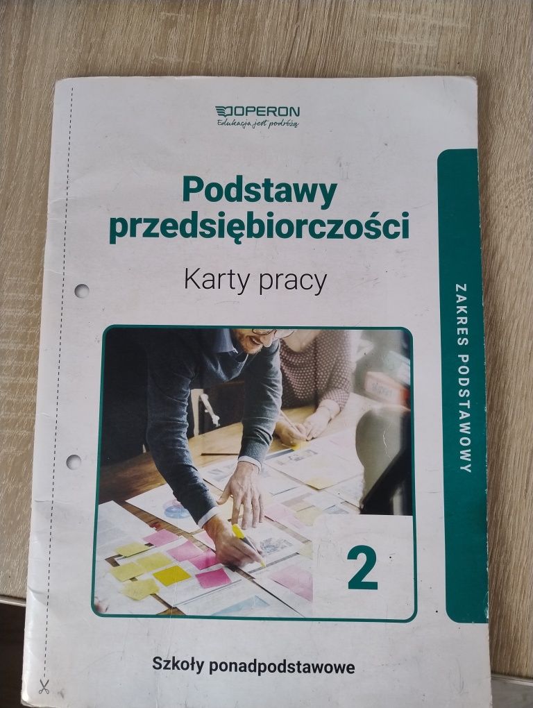 Karty pracy podstawy przedsiębiorczości 2
