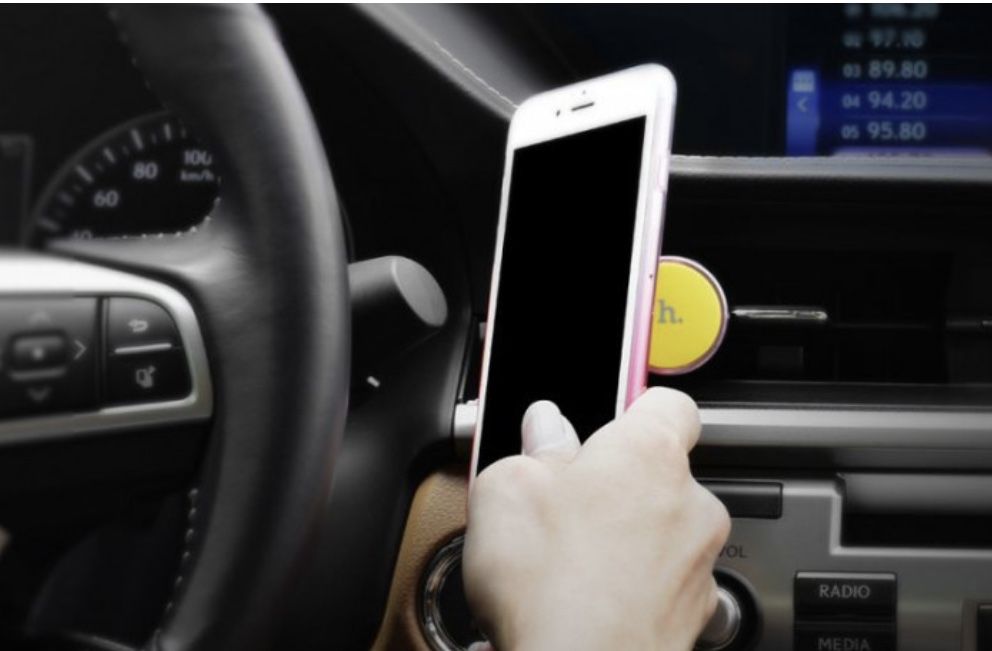 Держатель авто автодержатель автотримач магнітний воздуховод hoco