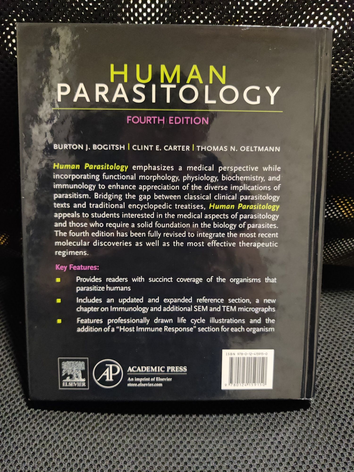 Książka Medycyna - Human Parasitology - Burton Bogitsh