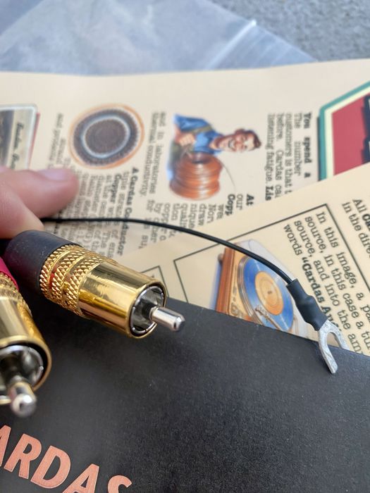 Cardas Cygnus Phono RCA DIN 1.25 m