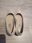 Buty ślubne brilu perłowe 37