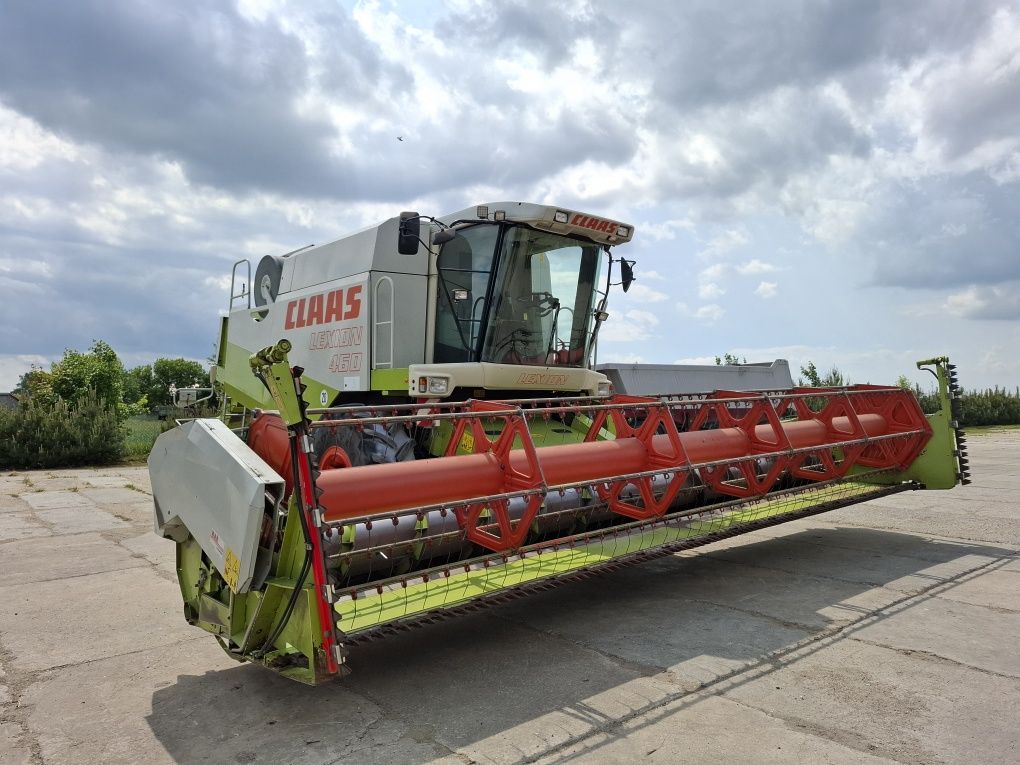 Claas lexion 460 heder c 750 silnik v6