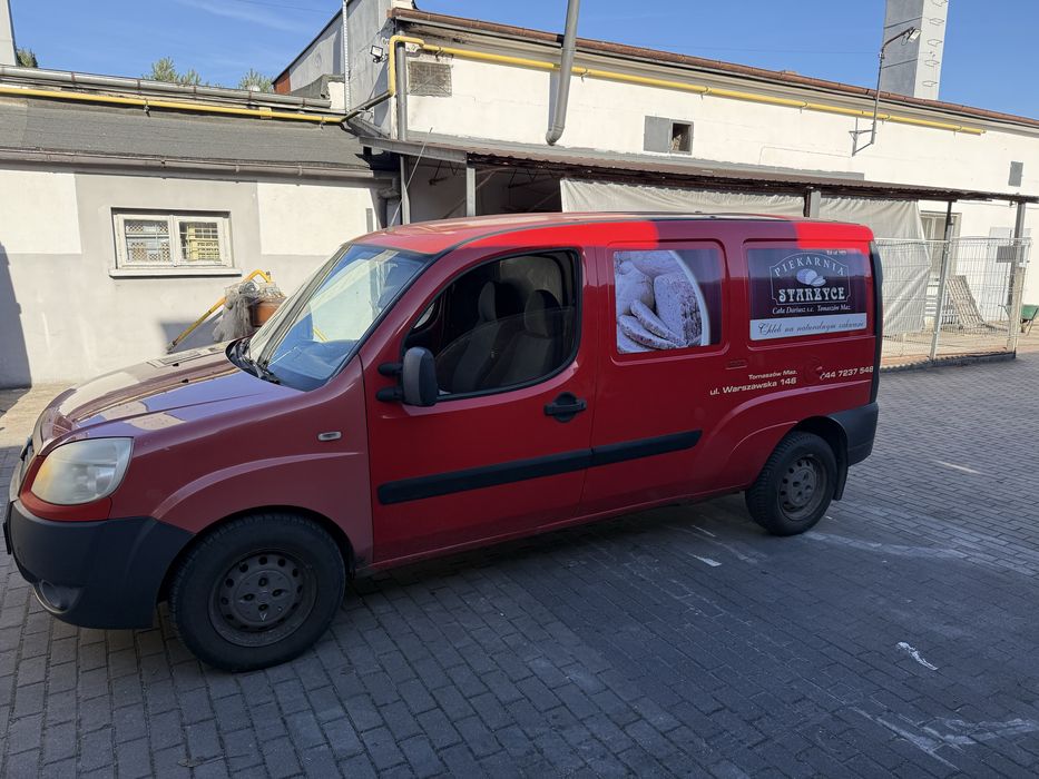 Fiat doblo MAXI 2008 FV23% benzyna/gaz VAT1