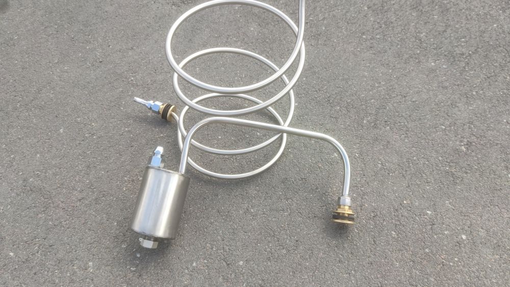 Дистиллятор під 2 банки проточна вода дистилятор