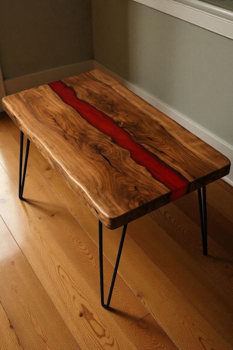 Столи з епоксидної смоли на замовлення |