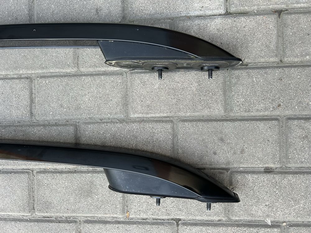 Relingi dachowe Nissan Navara IV 15-23r. czarne oryginał