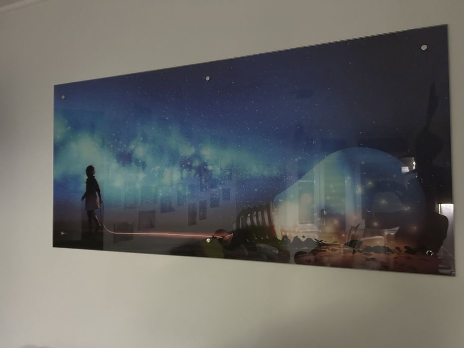 Картина  на склі