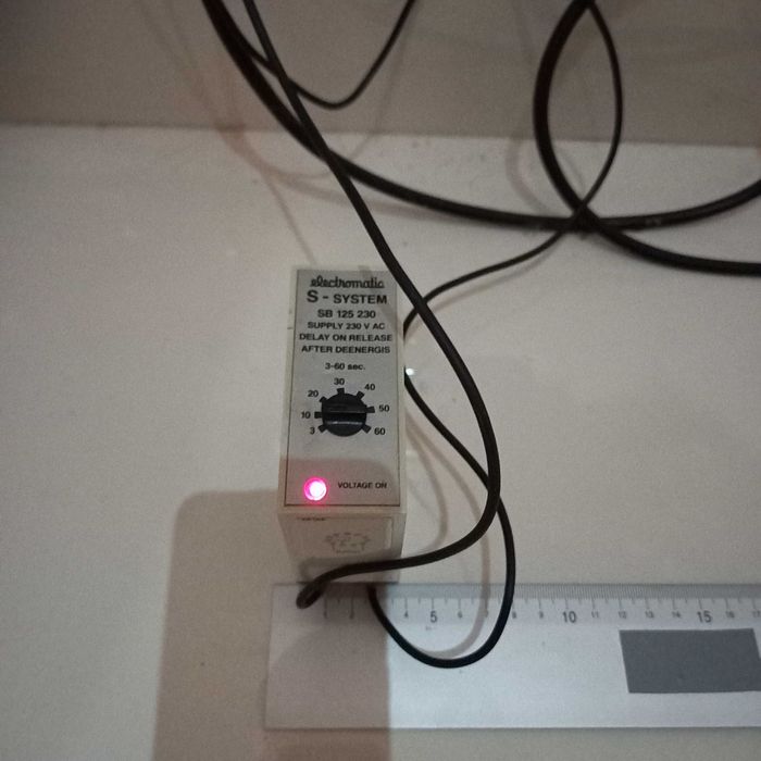 Electromatic s system sb125 opóźnienie wyłączenia delay on relase 230V