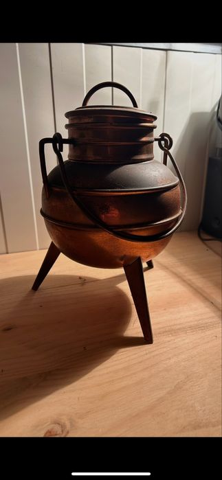 Pote em Cobre Vintage – Peça Decorativa