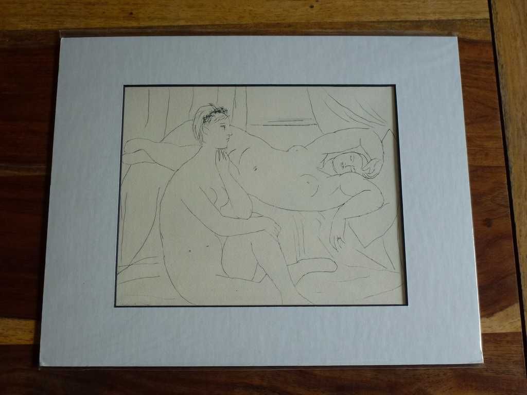 Pablo PICASSO - VOLLARD SUITE #143 - 1956 r.!