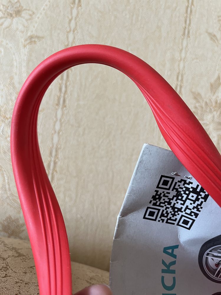 Фліппер червоний kia plast R16, гумовий захист для дисків