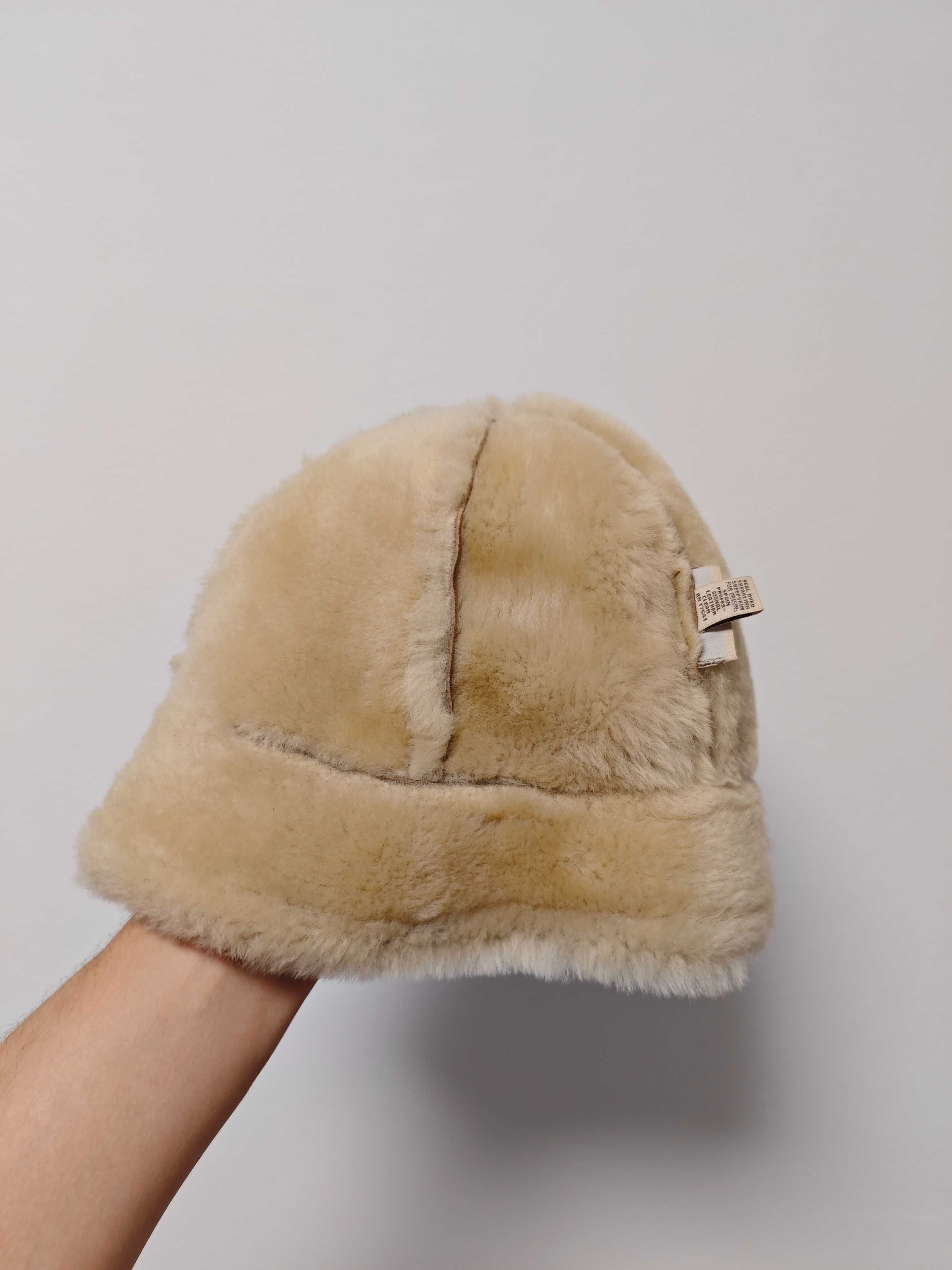 UGG Australia шапка відро з овчини панама зимова ведро ручної роботи