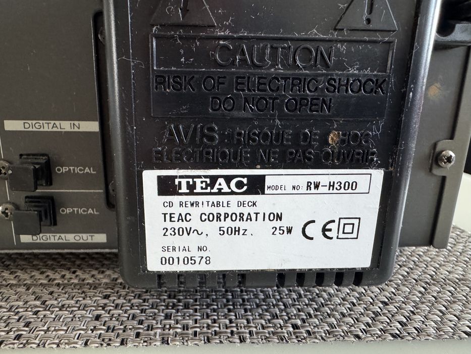 Teac H300 Mikro Wieża Nagrywarka CD Amplituner