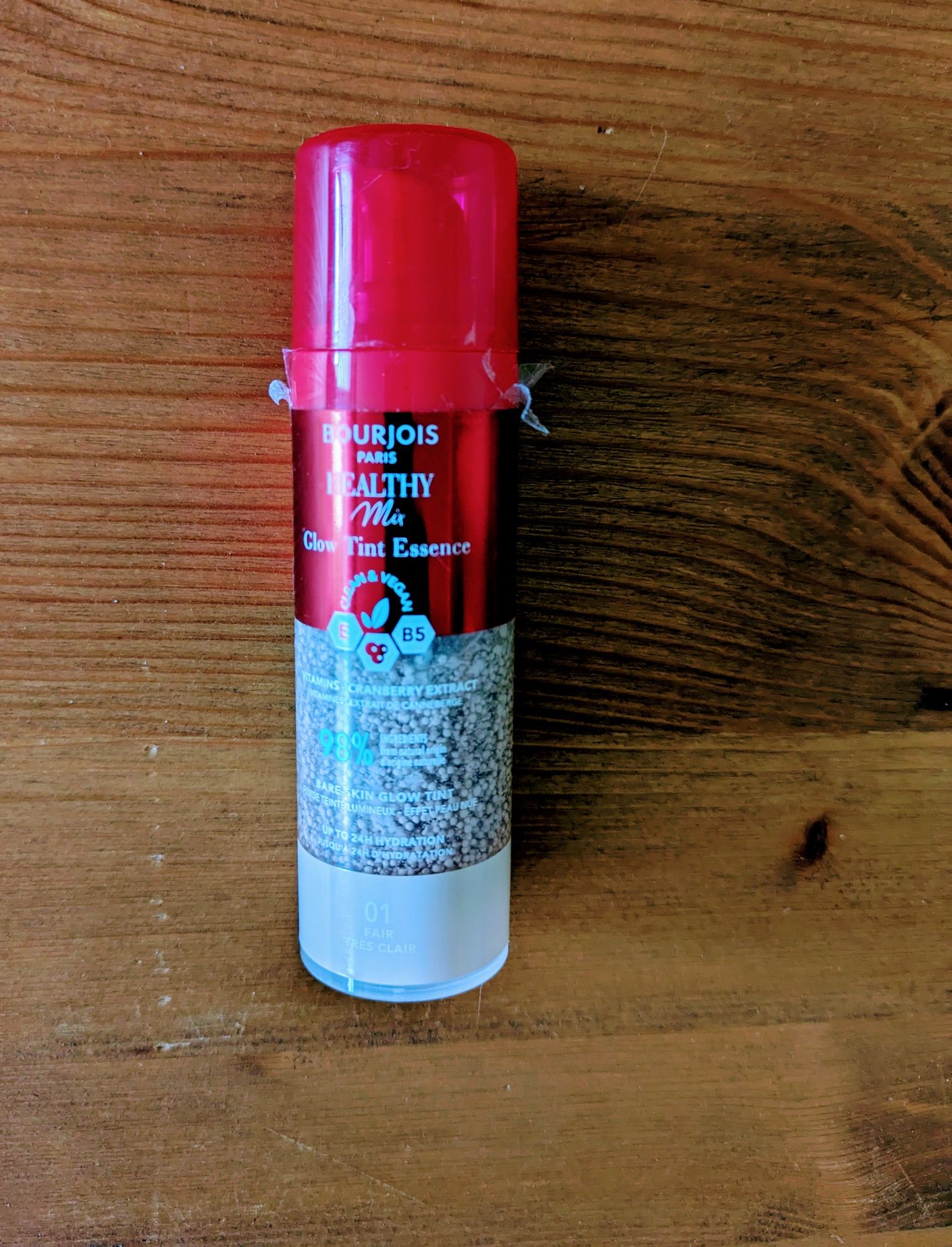 Bourjois Healthy Mix glow tint essence 01 + Bielenda Color Drops 3w1