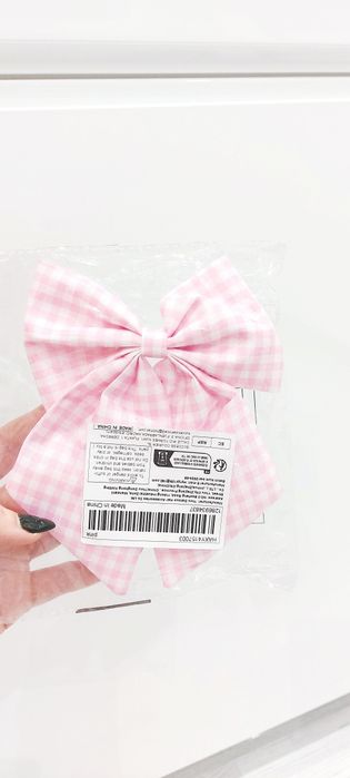 Nowa kokardka różowa