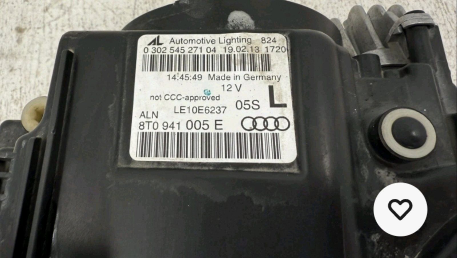 Фара audi a5 usa аудіо А5 США фары Ауди А5