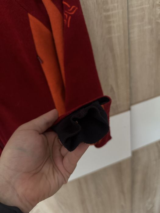 Bluza Norrona S M kurtka polarowa z kapturem logowana Eschler