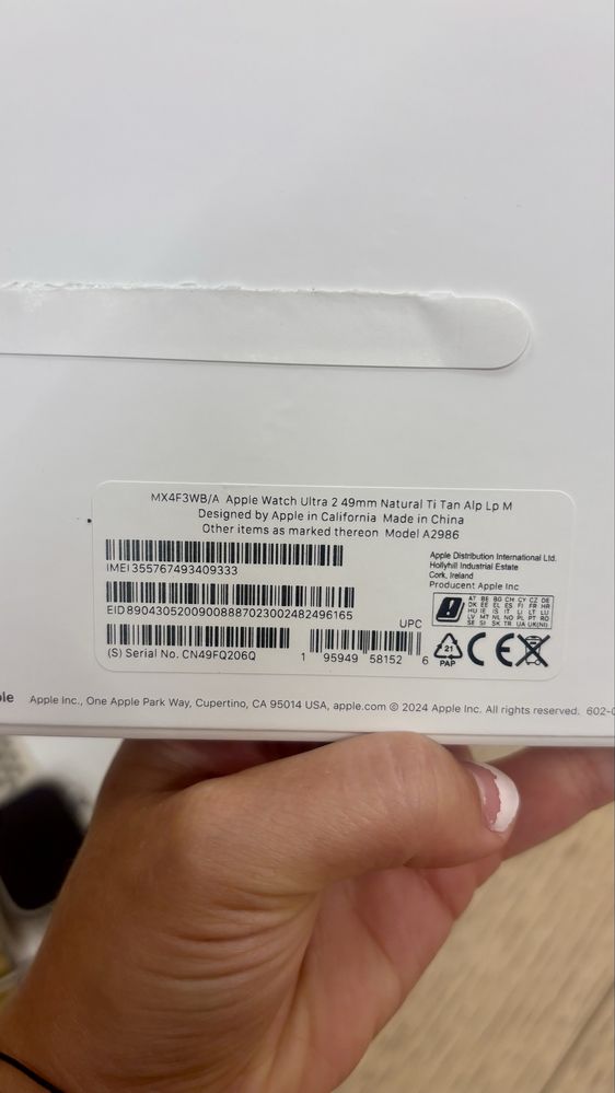 Apple Watch Ultra 2 jak nowy