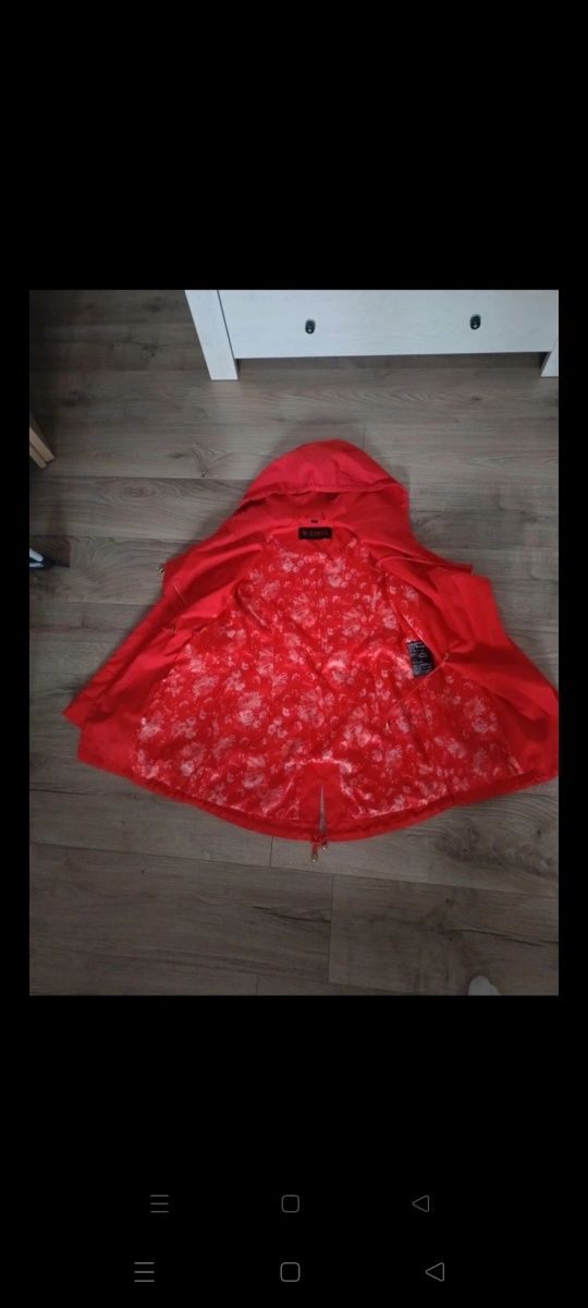 Guess płaszcz damski parka kurtka jesienna przejściowa S/M