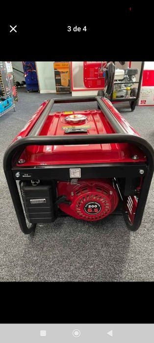 Gerador 8500w monofásico e trifásico arranque manual de corda