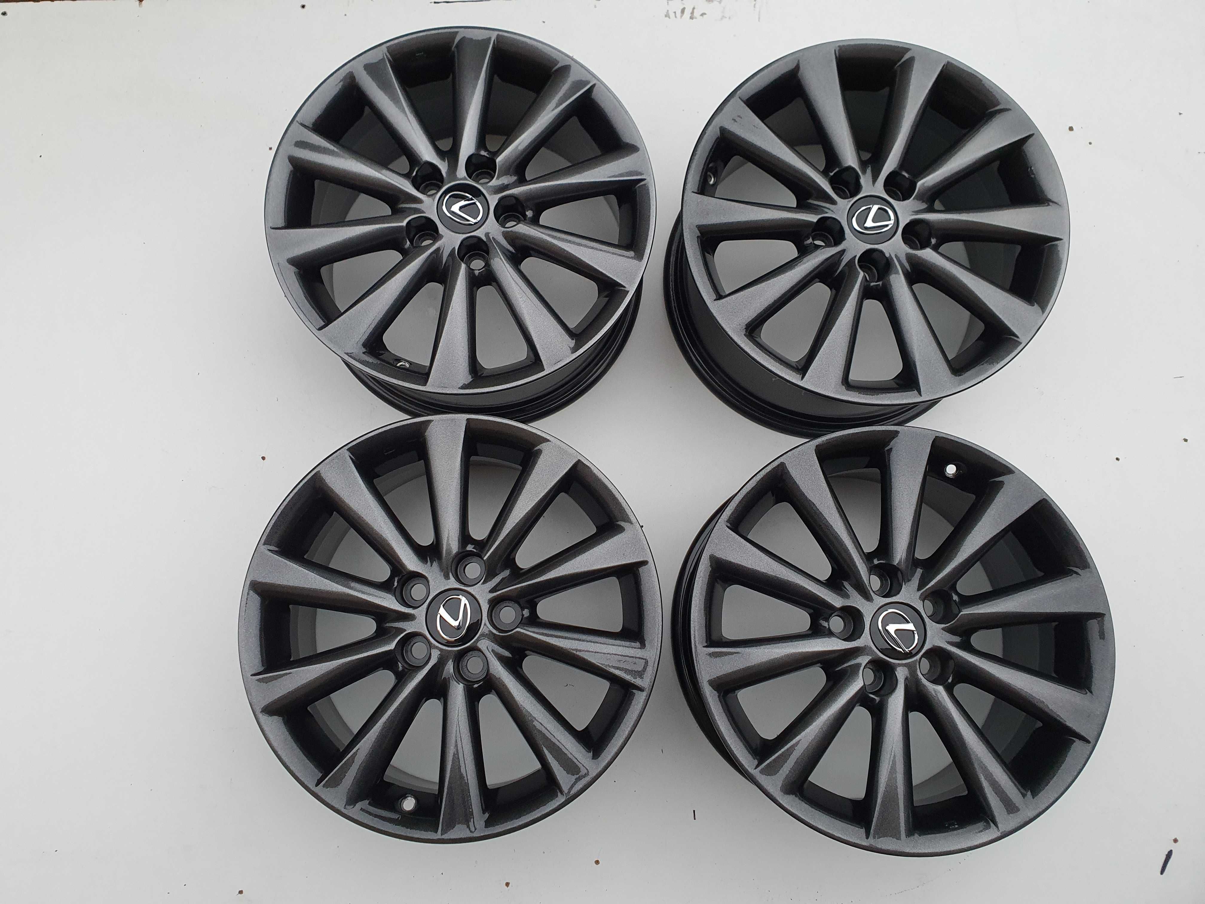 LEXUS 17" f-sport 5x114,3 IS220 IS250 LIFT felgi aluminiowe 8J grafit