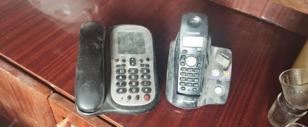 Телефон стаціонарний та радіотелефон