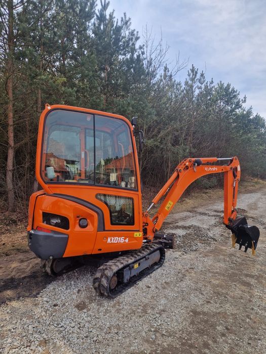 Kubota KX016-4 minikoparka gąsienicowa rok 2015