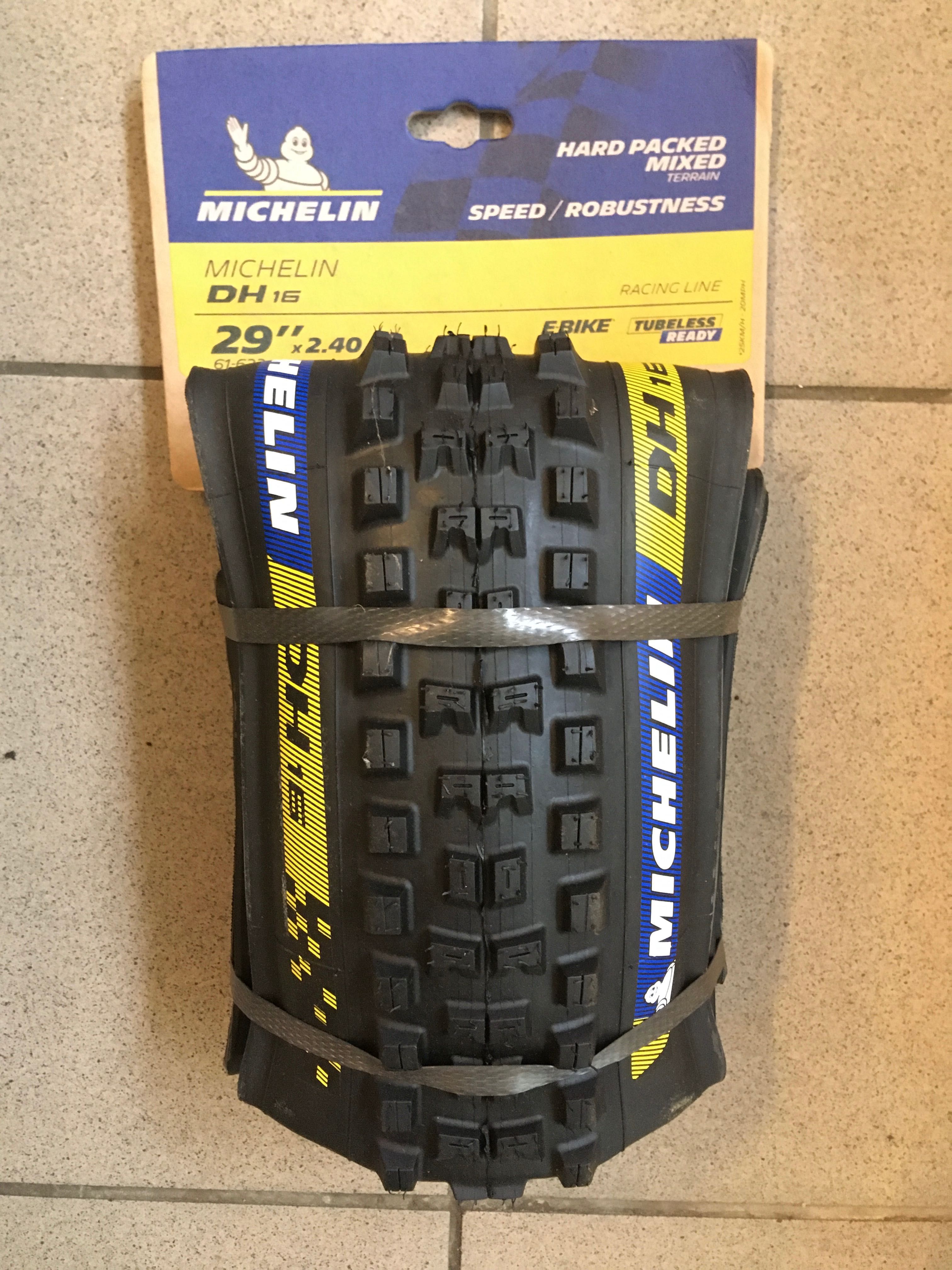 Opona Michelin DH16 29X2.40 RACING LINE Kevlar 2024 nowość!