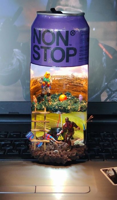 Лампа "STALKER" (Диорама) / Виручка з продажу — для ЗСУ