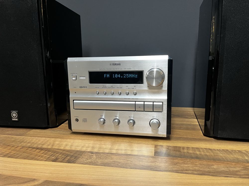Yamaha CRX-E300, NX-E800 - zestaw Pianocraft kolumny, amplituner CD