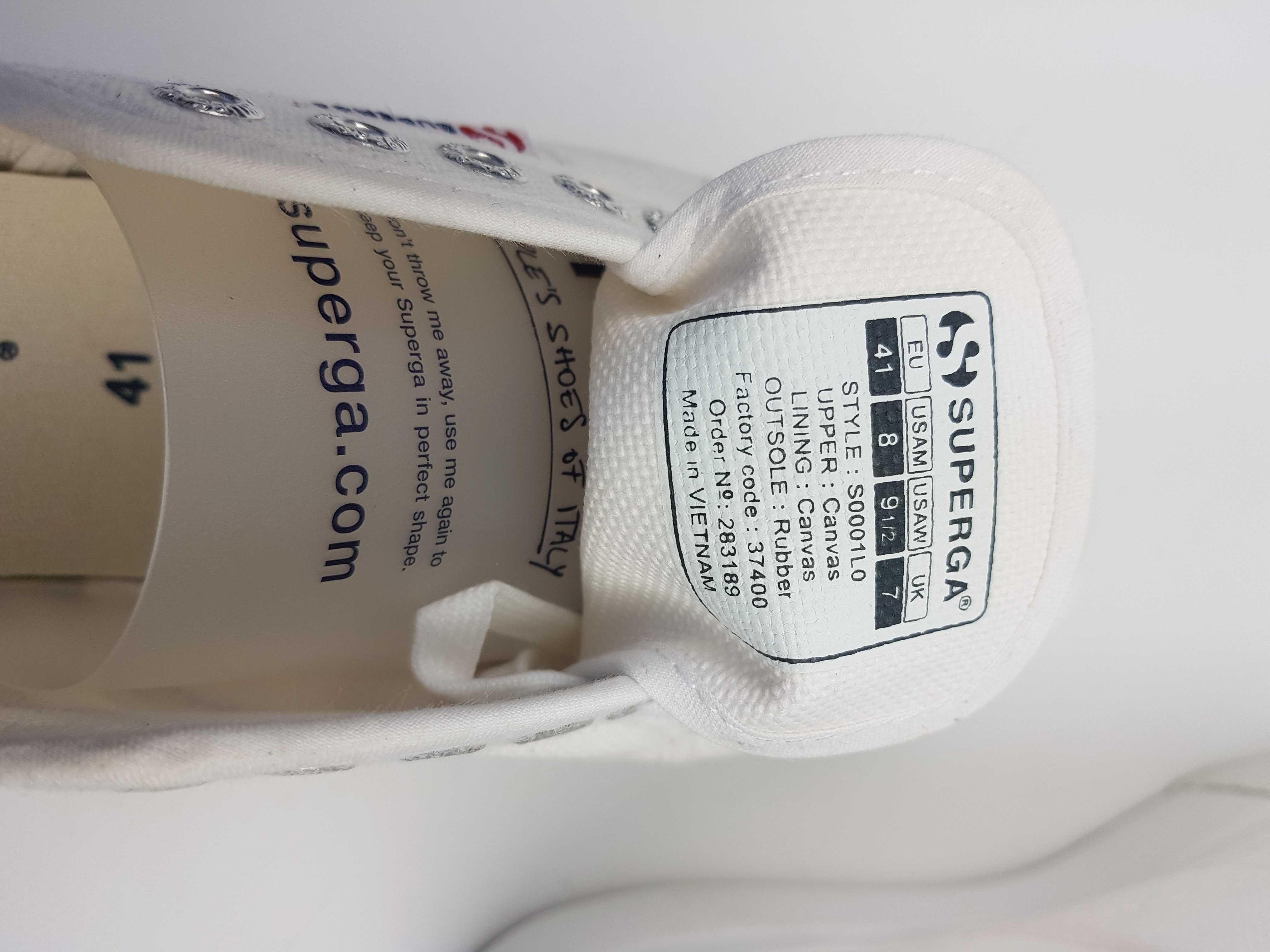 Superga trampki damskie Trampki SUPERGA 2750 r. 41