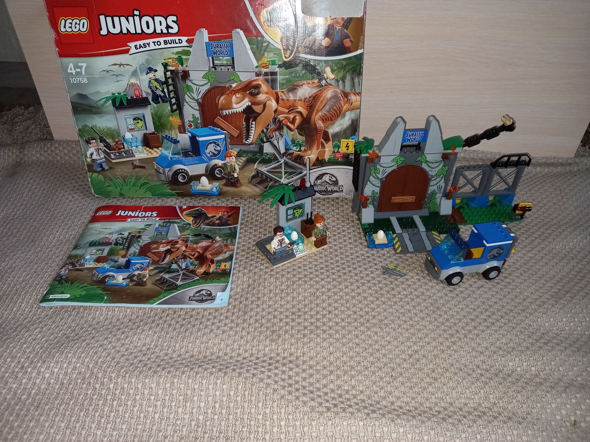 Конструктор лего lego джуниор juniors 10757, 10758