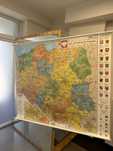 Rzeczpospolita Polska mapa administracyjno samochodu