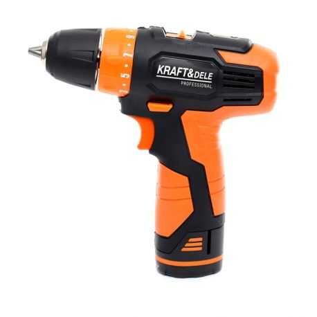 Wkrętarka 12V Li-Ion w walizce z 2 bateriami KD1670