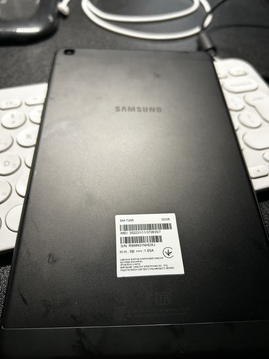 Планшет доя навчання samsung SM T295