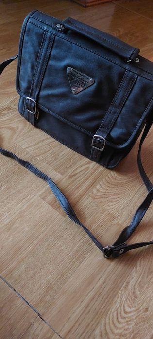 Torebka brązowa listonoszka