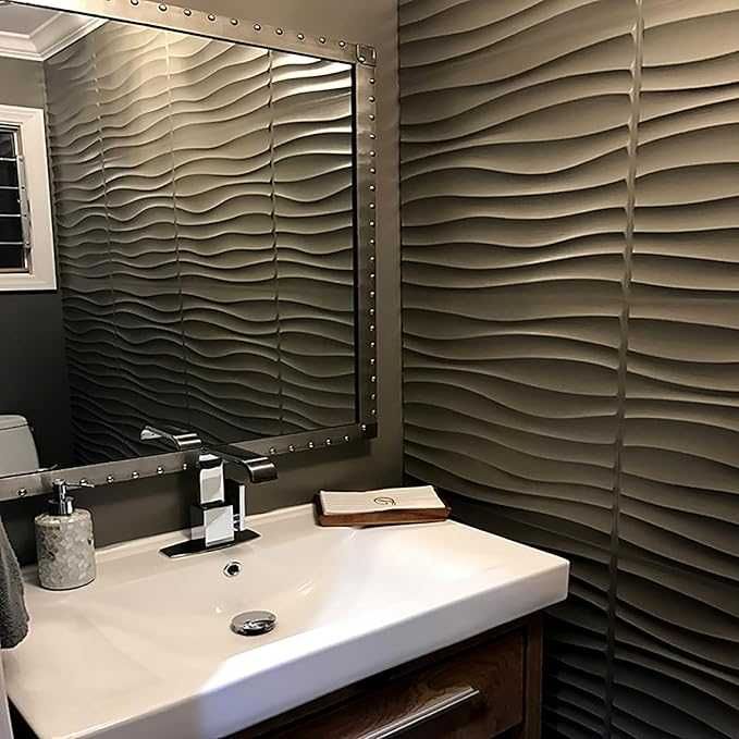 33 sztuki 3D paneli ściennych, bardzo sztywny PVC, dekoracje ścienne