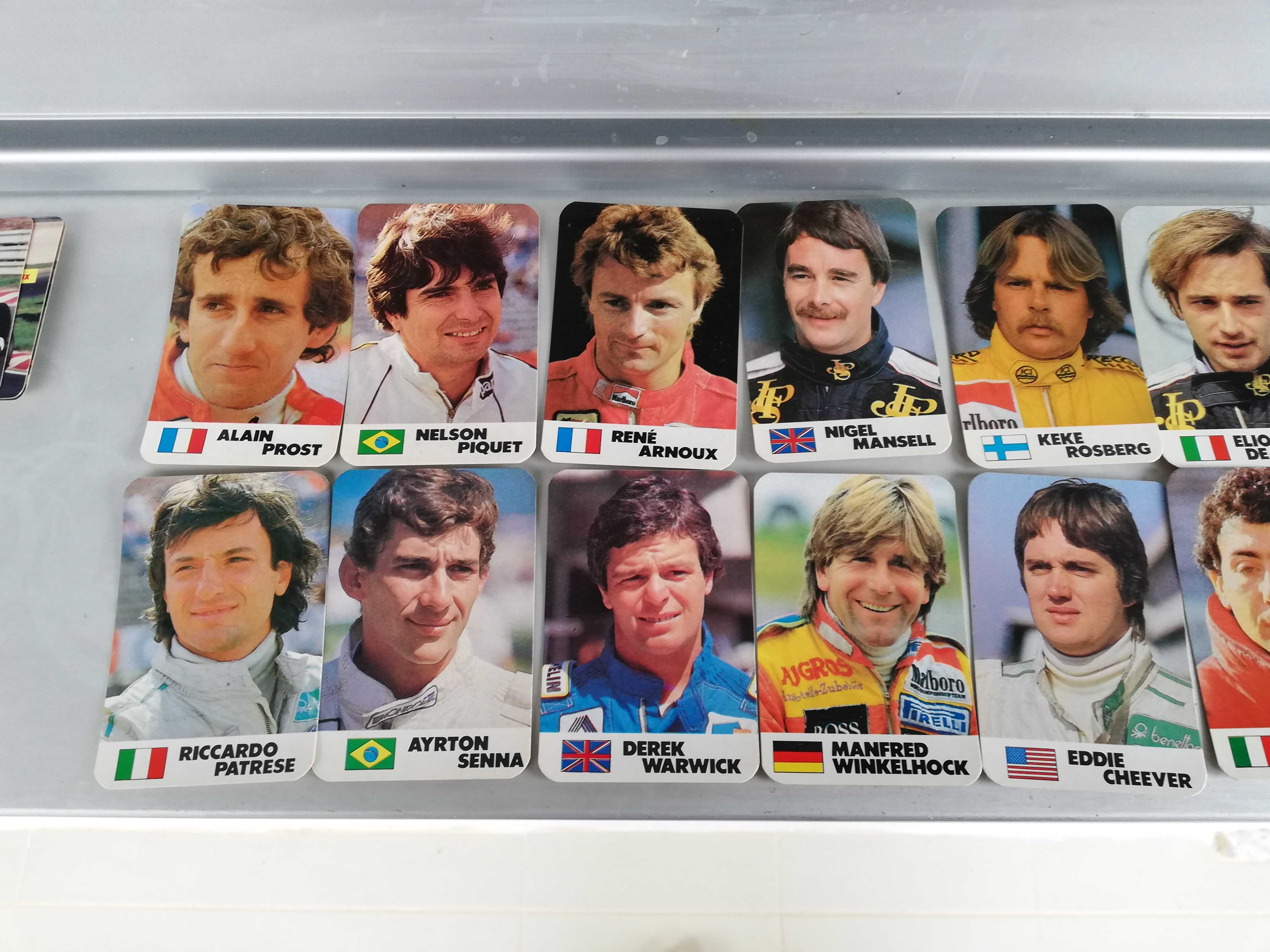 Calendários bolso F1 Ayrton Senna e outros