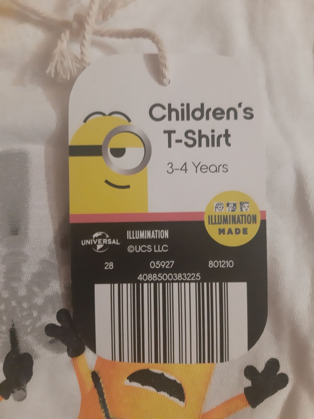 Nowy t-shirt dziecięcy z Minionkami