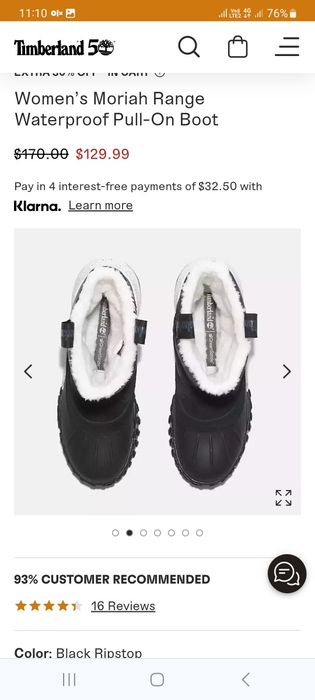 Timberlend женские дутики снегоходы