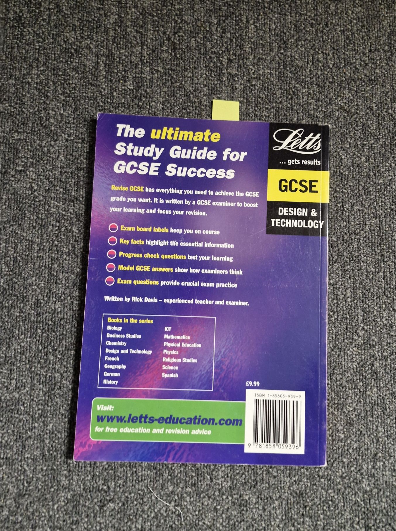 A1578. "Revise GCSE. Design & technology"