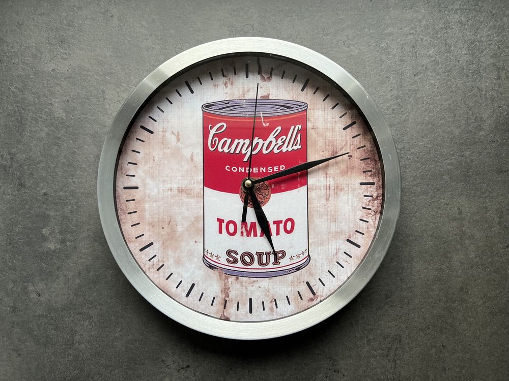 Zegar ścienny Campbell’s